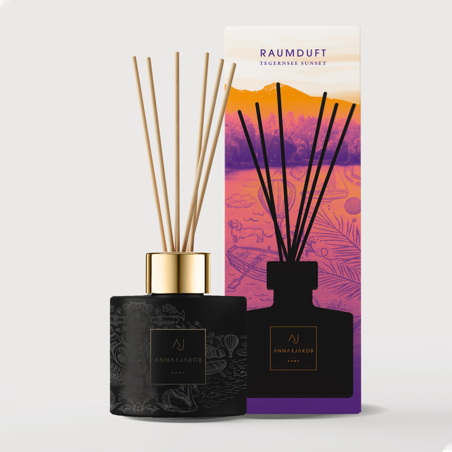 Raumdiffuser "Tegernsee Sunset"